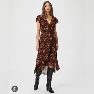 Paige NEROLI DRESS - ROSEWOOD MULTI